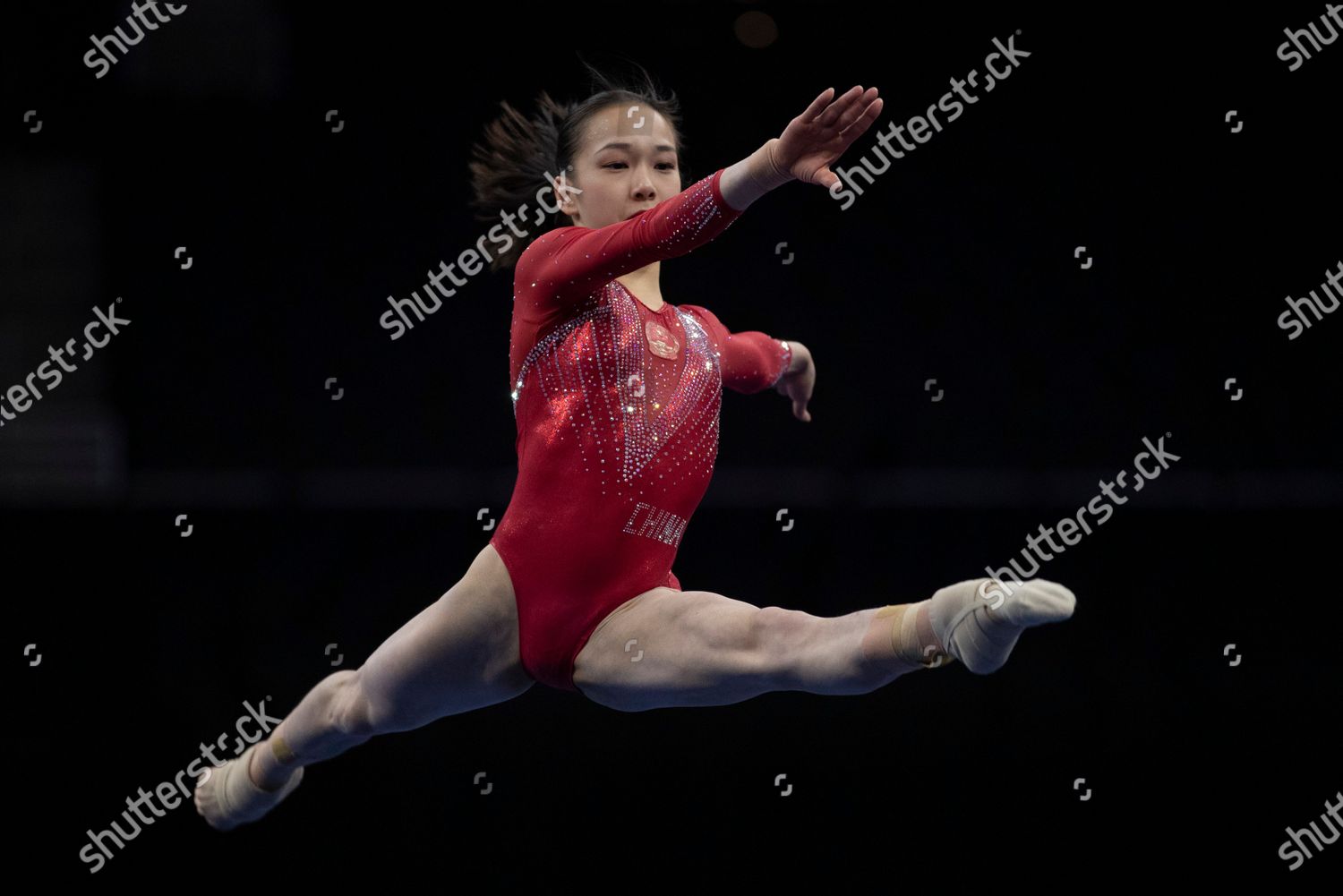 Gymnast Jin Zhang Chn Competes During Editorial Stock Photo - Stock ...