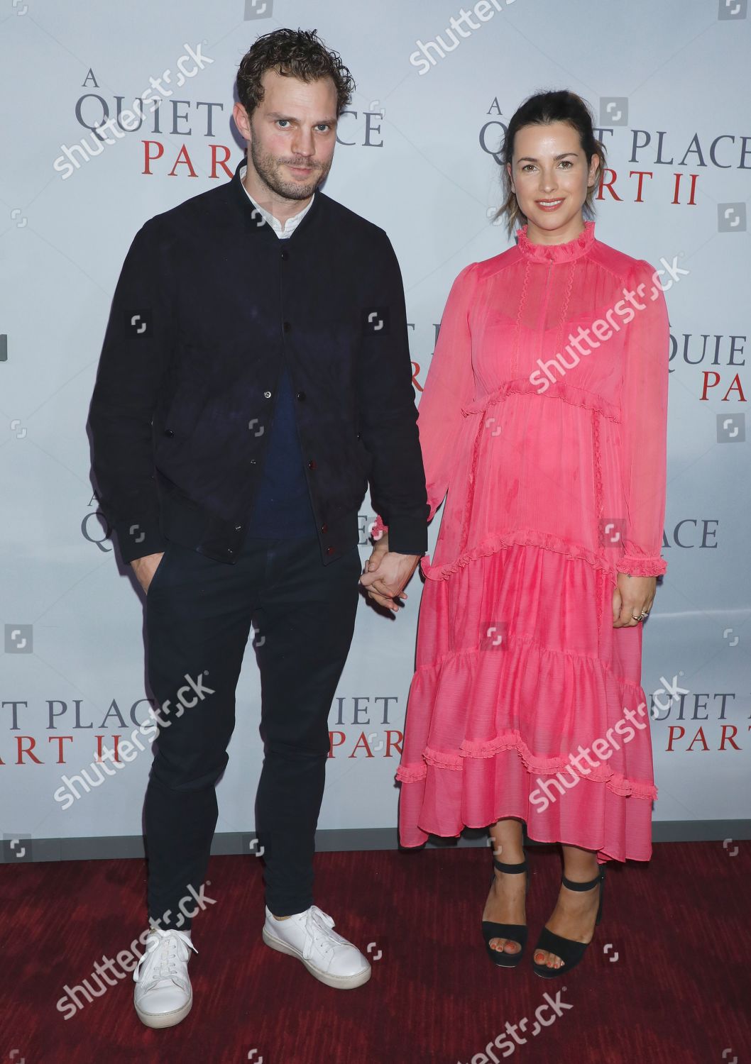 Jamie Dornan Amelia Warner Redaktionelles Stockfoto Stockbild Shutterstock