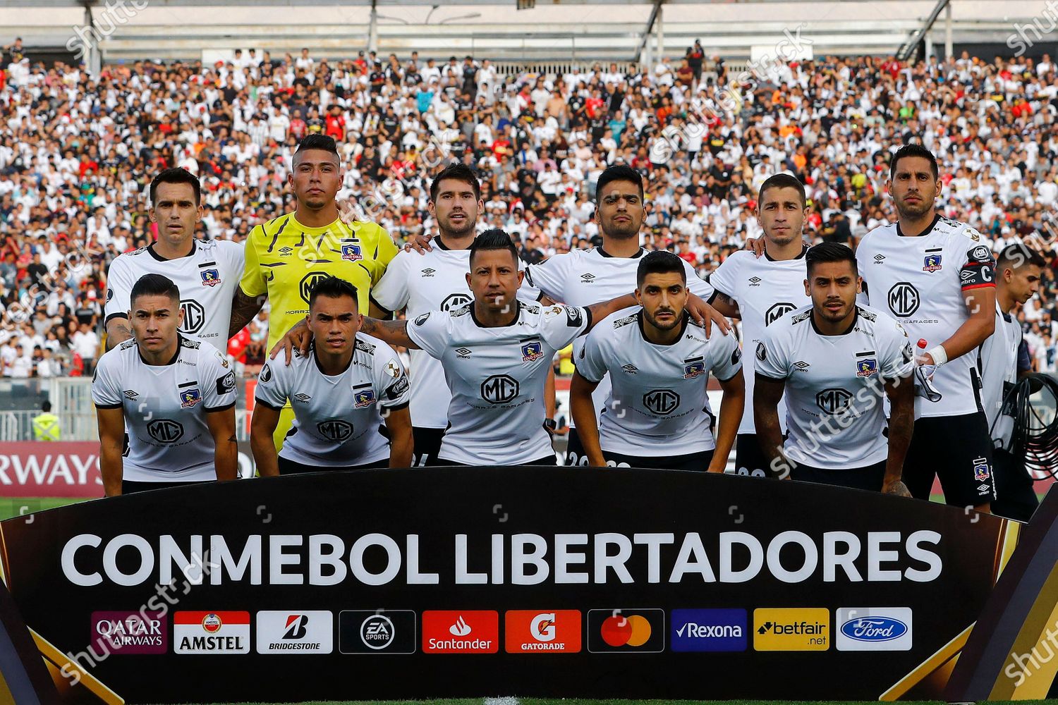 Players Colocolo Poses Oficial Photo Editorial Stock Photo Stock Image Shutterstock