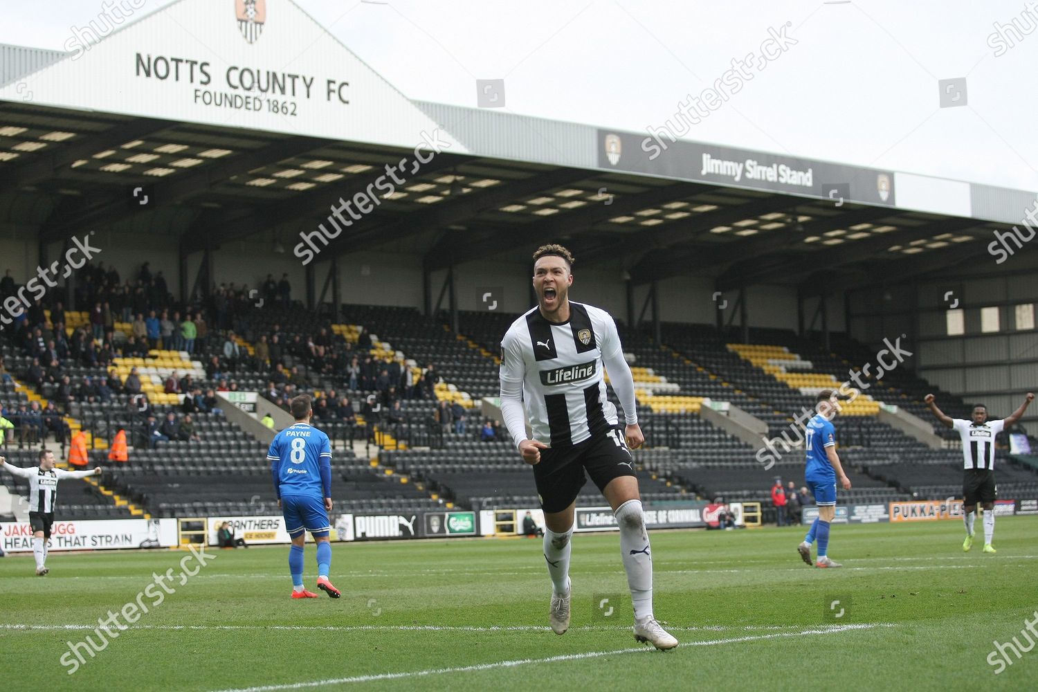 Notts County Take Early Lead Over Eastleigh Editorial Stock Photo Stock Image Shutterstock