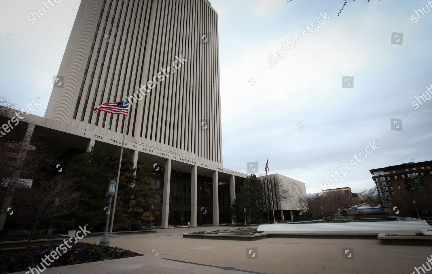 Lds Church Announces Worldwide Temple Closures Editorial Stock Photo