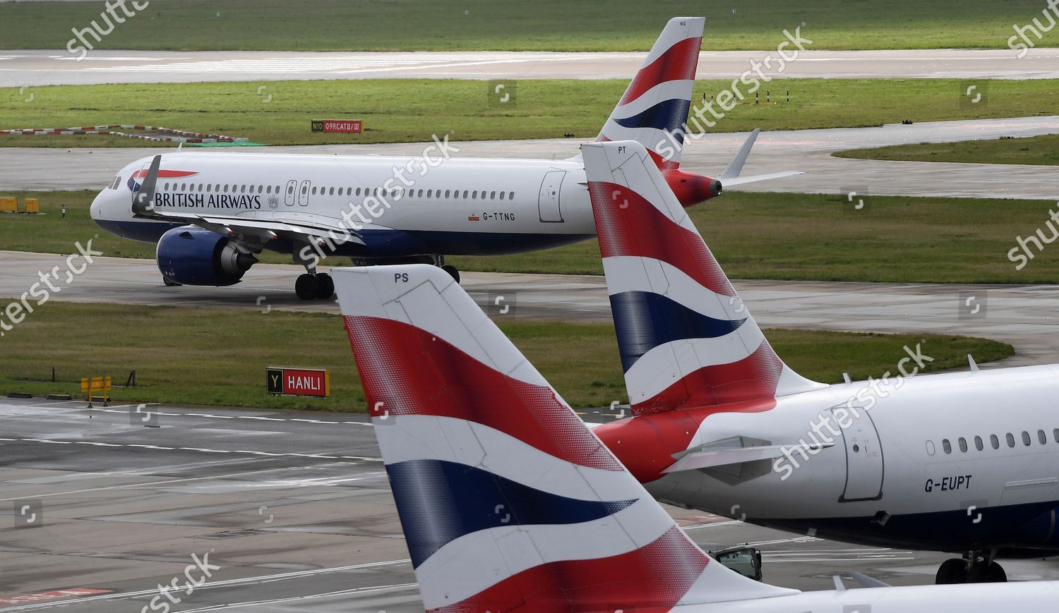 British Airways Passenger Aircraft Heathrow Airport Editorial Stock ...