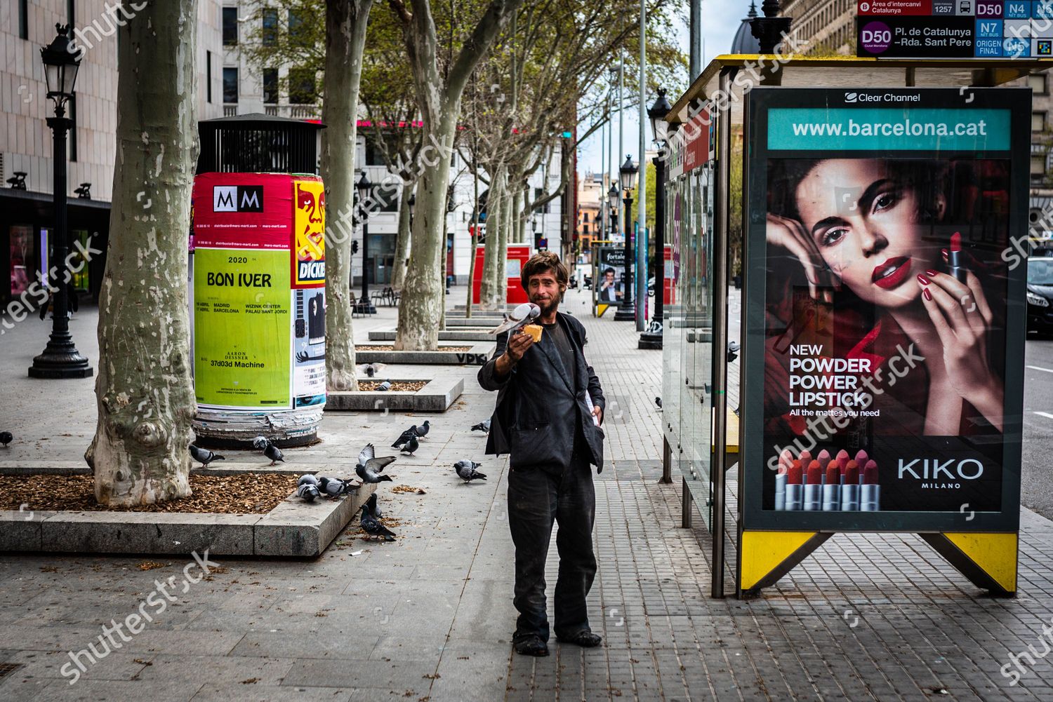 Today They Open Fira Barcelona Center Homeless Editorial Stock Photo Stock Image Shutterstock