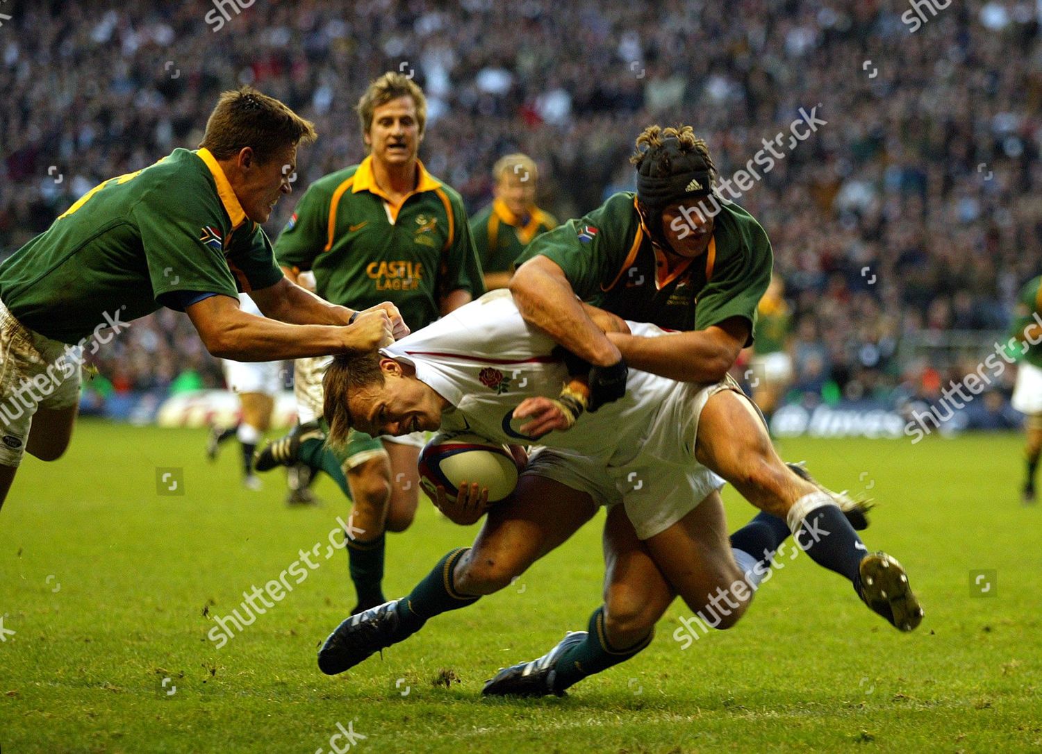 Rugby Union International England V South Editorial Stock Photo