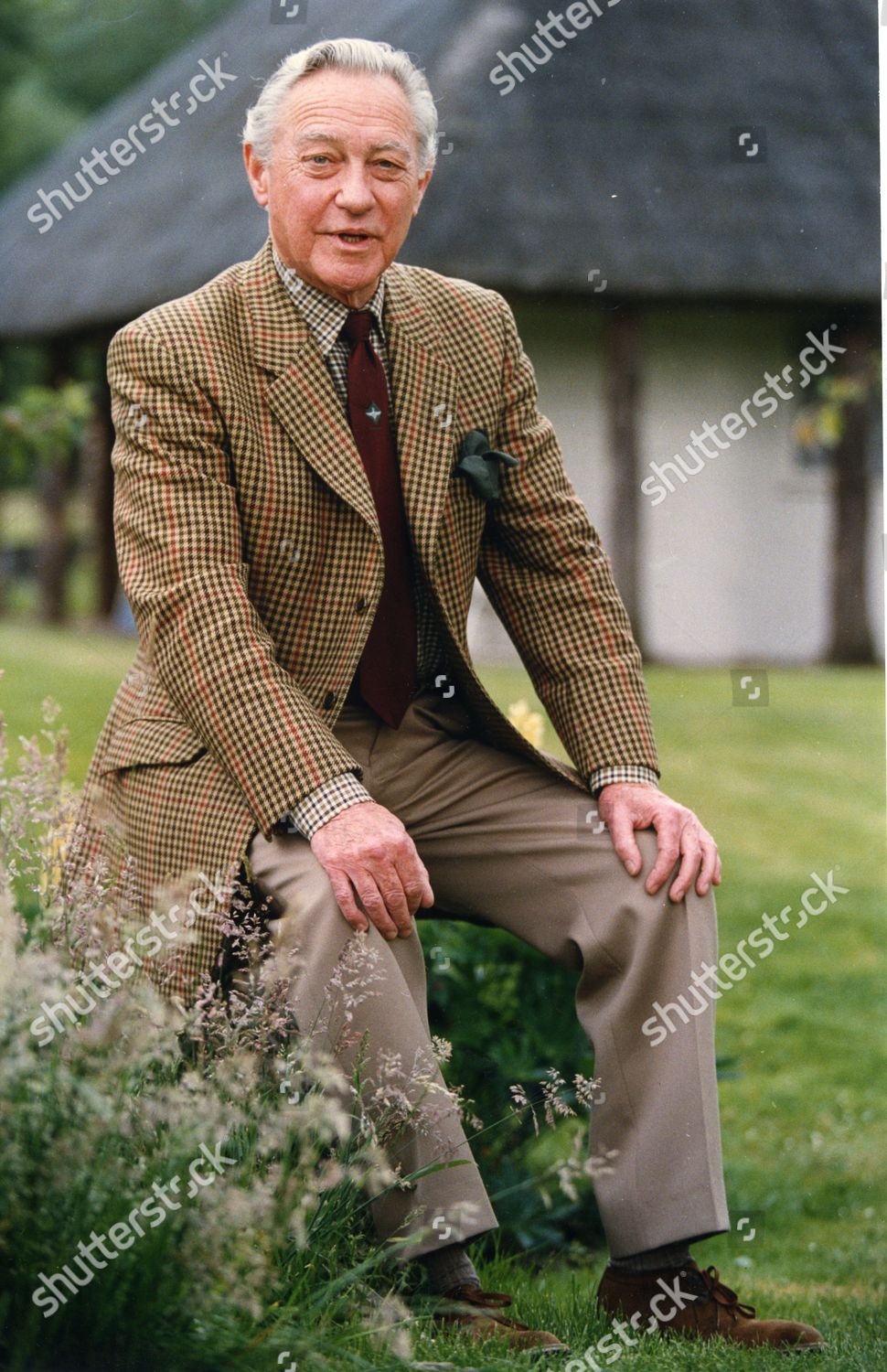 Richard Todd Actor Pictured Home He Editorial Stock Photo Stock Image