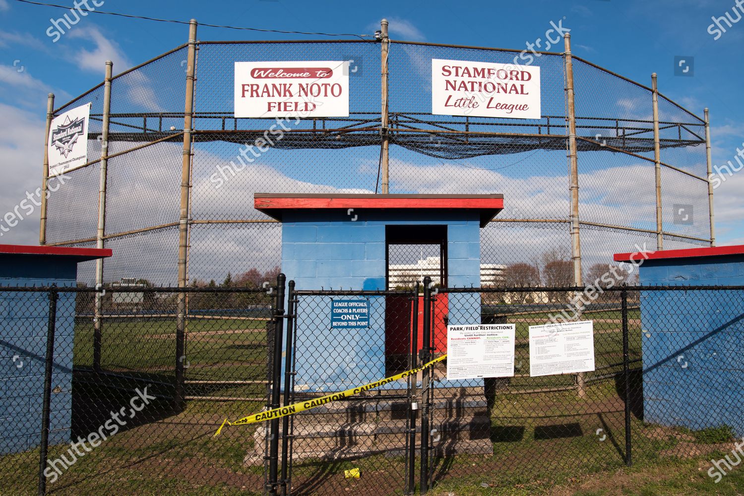 Closed Sports Fields Local Precautionary Measures Editorial Stock Photo Closed Sports Fields Local Precautionary Measures Editorial Stock Photo