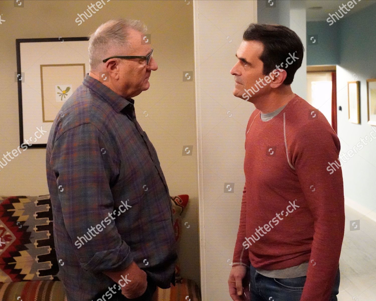 Ed Oneill Jay Pritchett Ty Burrell Phil Foto Editorial En Stock Imagen En Stock Shutterstock