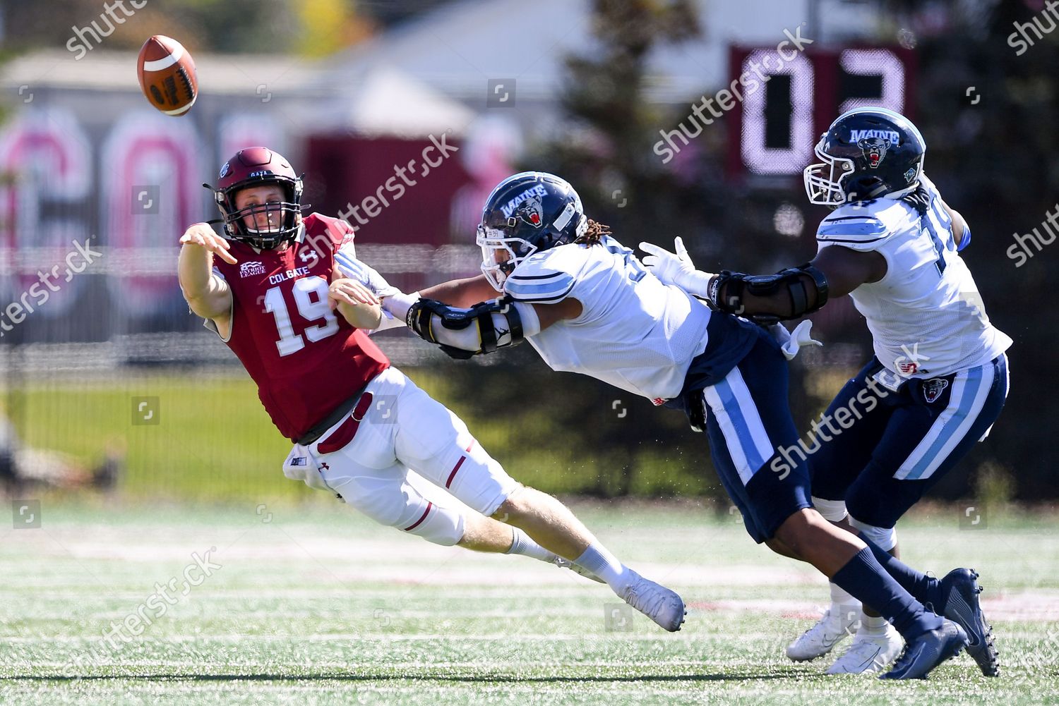 Colgate Raiders Quarterback Noah Rothman 19 Editorial Stock Photo