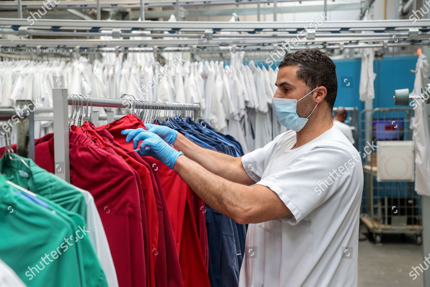 Karine Lalieux Visits Usine De Linge Linnenfabriek Editorial Stock Photo Stock Image Shutterstock