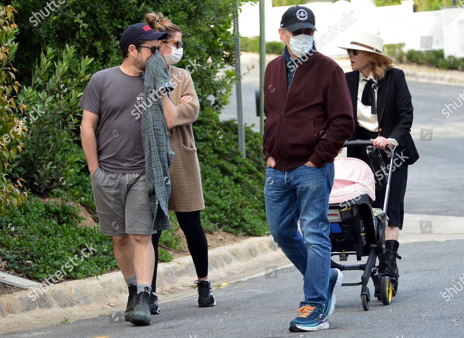 Exclusive Steven Spielberg Jj Abrams Kate Capshaw Redaktionelles Stockfoto Stockbild Shutterstock