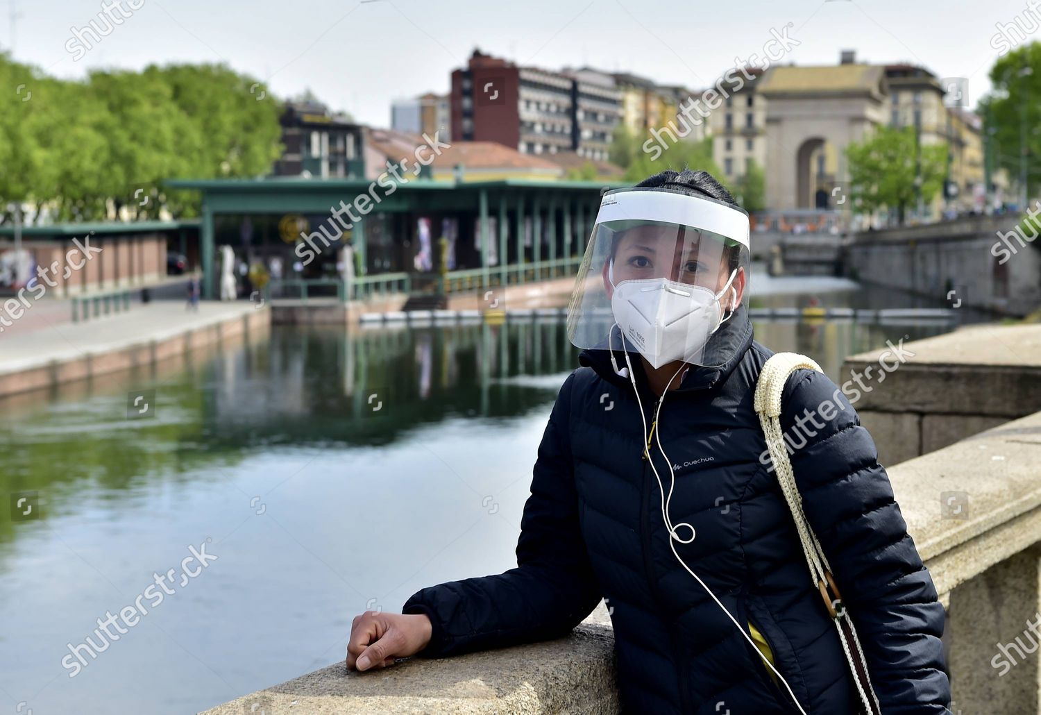 Milan People On Naviglio Grande Darsena Piazza Editorial Stock Photo Stock Image Shutterstock