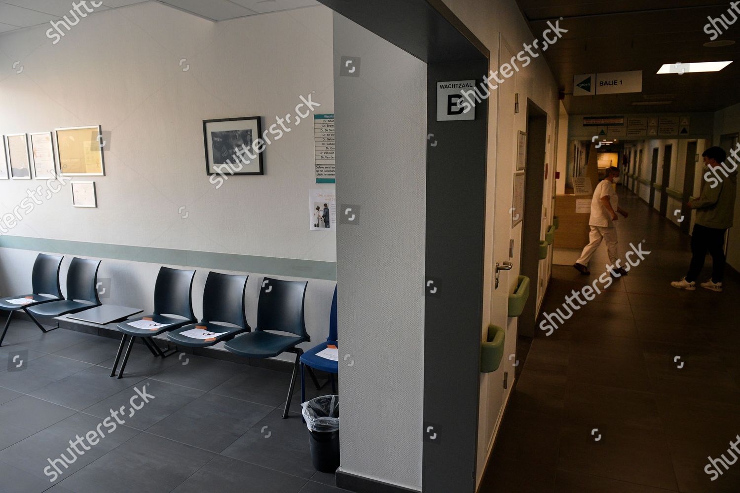 Illustration Picture Shows Covered Seats Hospital Ziekenhuis Editorial Stock Photo Stock Image Shutterstock