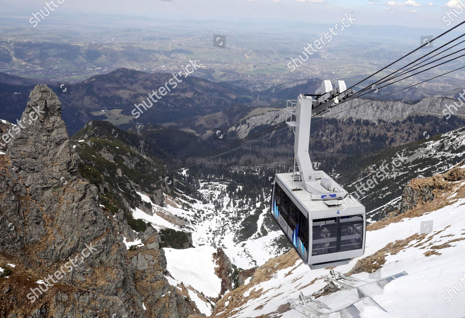 Evaluación En el nombre superficial Cable Car Kasprowy Wierch Mountain Tatra Editorial Stock Photo - Stock  Image | Shutterstock