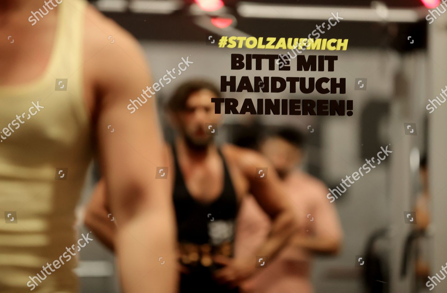 Man Exercises Mcfit Gym Cologne Germany 11 Editorial Stock Photo Stock Image Shutterstock