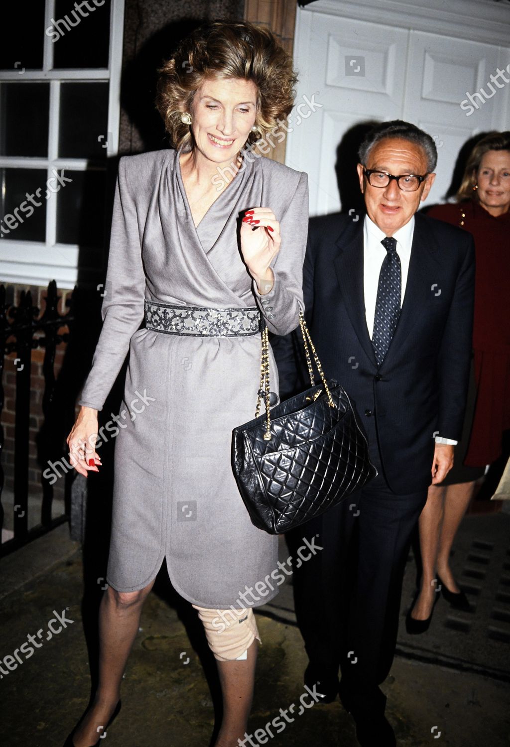 Henry Kissinger Wife Nancy Leaving Harrys Editorial Stock Photo Stock Image Shutterstock