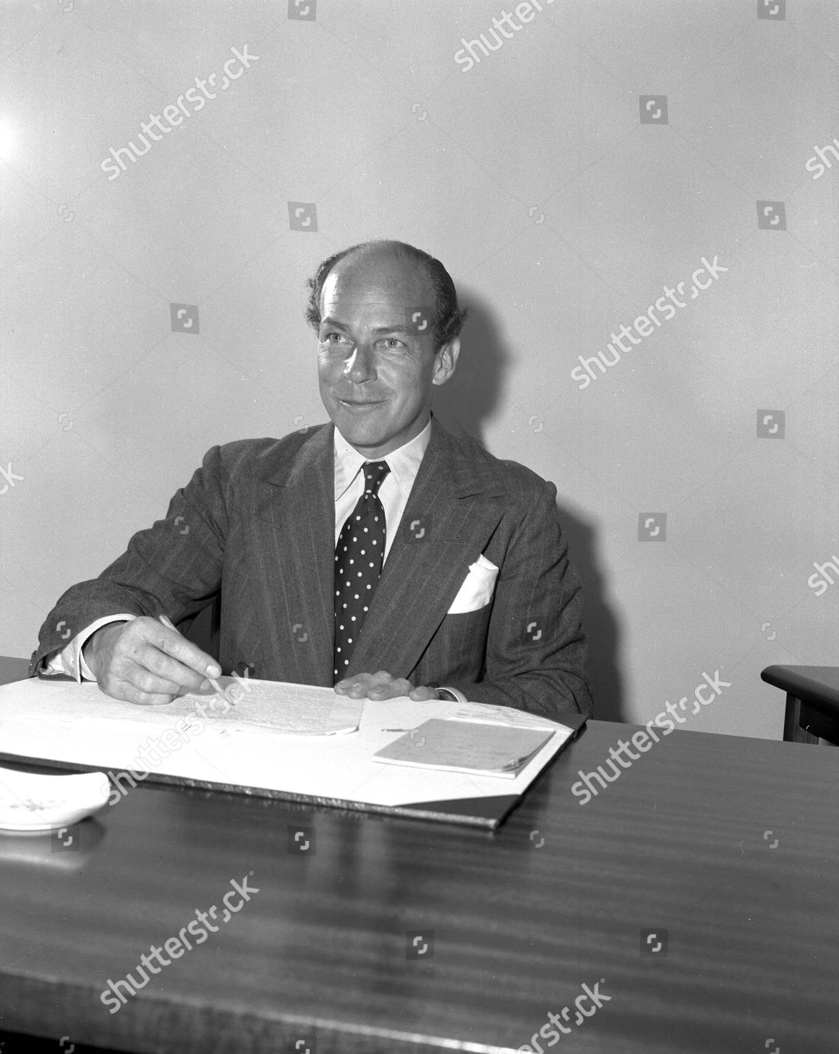 Aubrey Buxton Baron Buxton Alsa Director Editorial Stock Photo - Stock ...