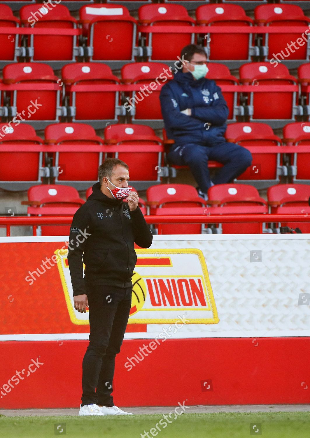 Bayern Munich Coach Hansdieter Flick Wearing Protective Editorial Stock Photo Stock Image Shutterstock