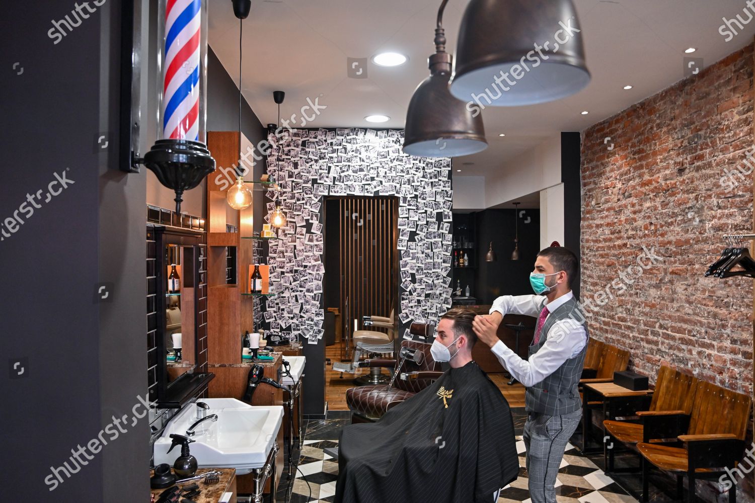 Reopening Following Closure Shops Avoid Editorial Stock