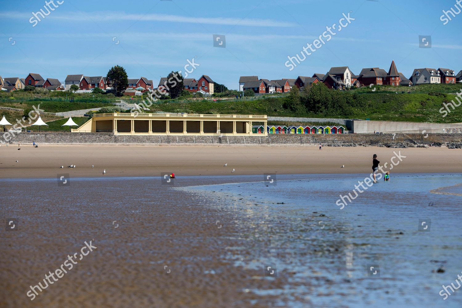 Deserted Beaches Barry Island Wales On Hottest Editorial Stock Photo Stock Image Shutterstock