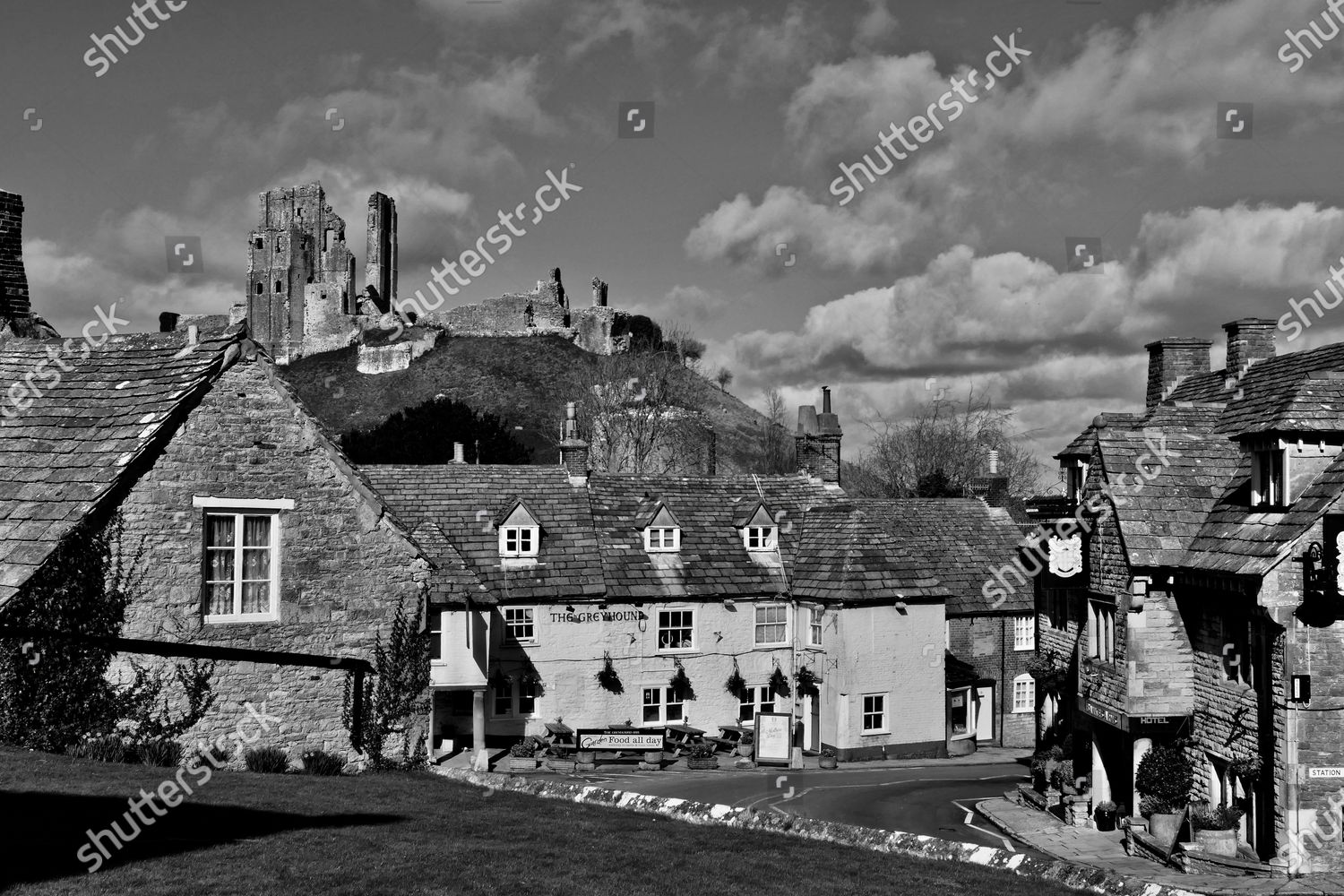 One National Trusts Jewel Crown Corfe Editorial Stock Photo Stock