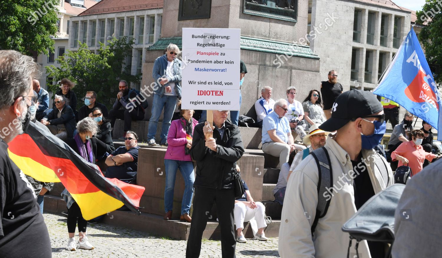 People Attend Alternative Germany Afd Rightwing Populist Editorial Stock Photo Stock Image Shutterstock