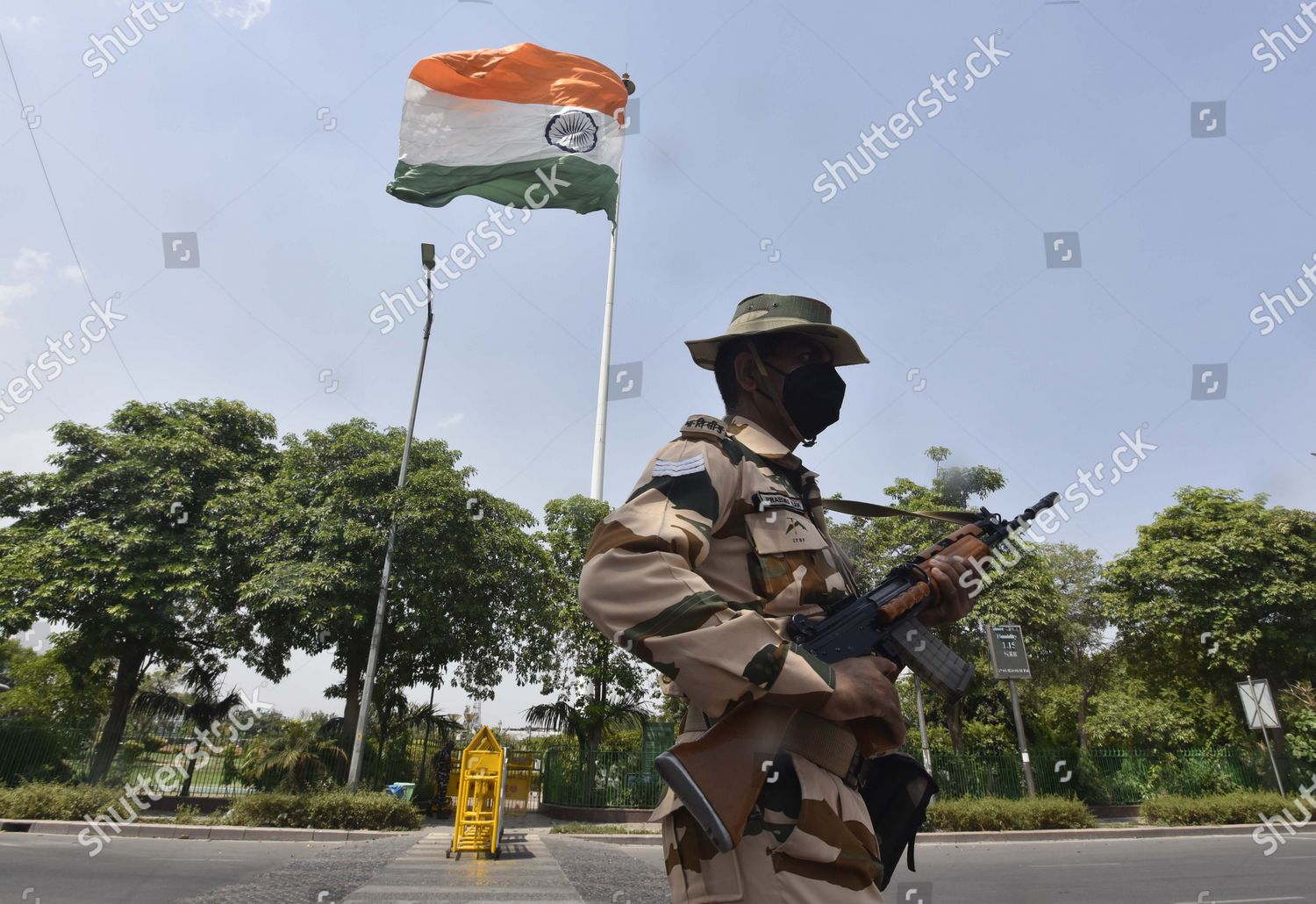 Indotibetan Border Police Itbp Personnel On Alert Szerkesztoi Stockfoto Stockkepek Shutterstock