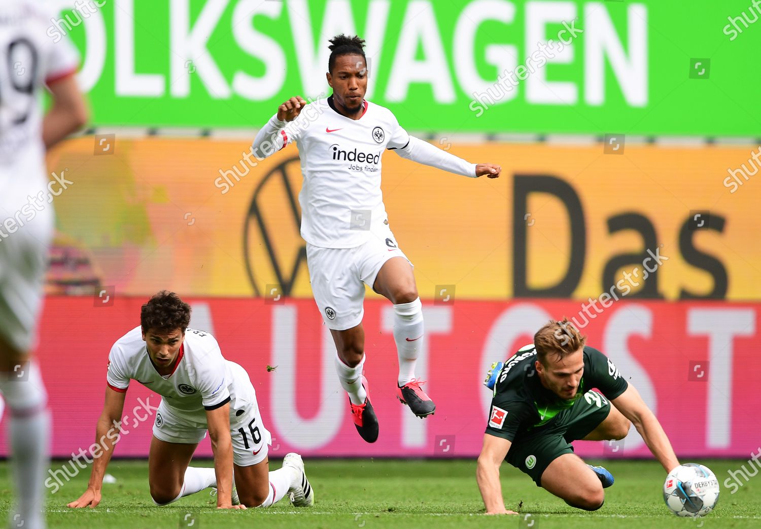 Wolfsburgs Marin Pongracic R Action Against Frankfurt Editorial Stock Photo Stock Image Shutterstock
