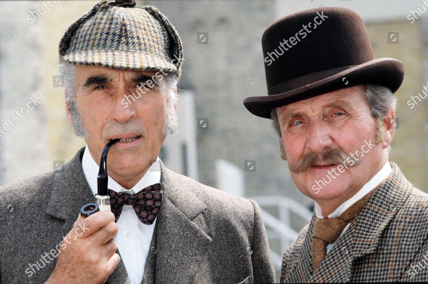 Christopher Lee Patrick Macnee Sherlock Holmes Editorial Stock Photo - Stock Image | Shutterstock