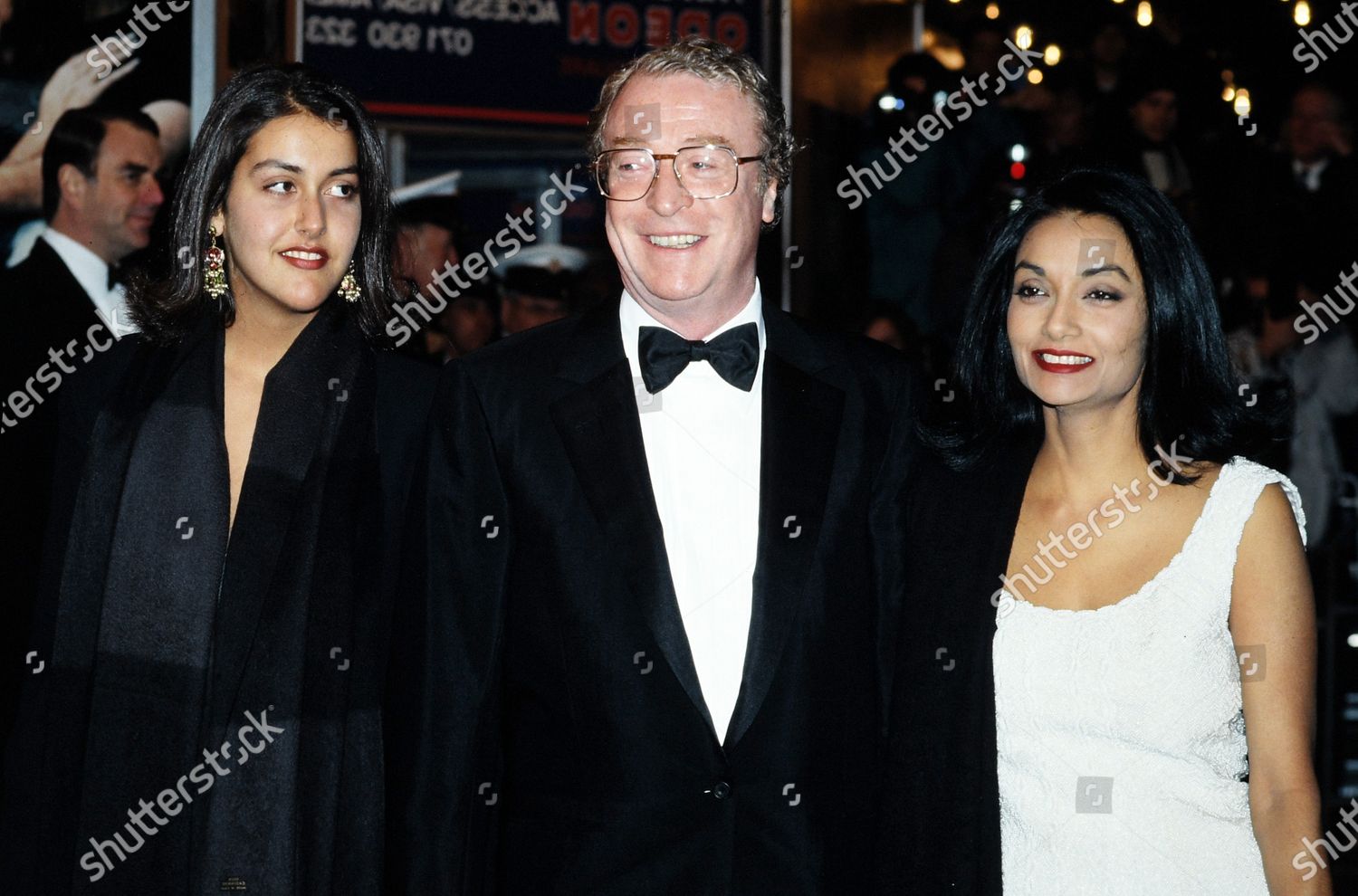Sir Michael Caine Wife Shakira Daughter Editorial Stock Photo - Stock