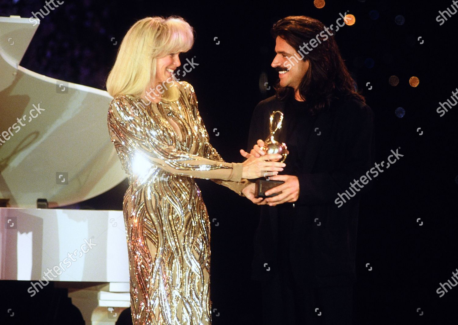 Linda Evans Yanni World Music Awards Editorial Stock Photo - Stock