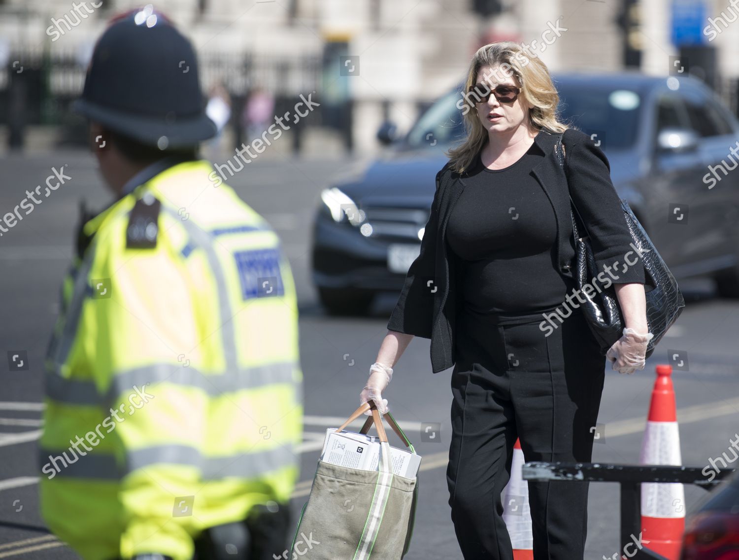 Conservative Mp Penny Mordaunt Seen Arriving Editorial Stock Photo   Shutterstock 10667050h 