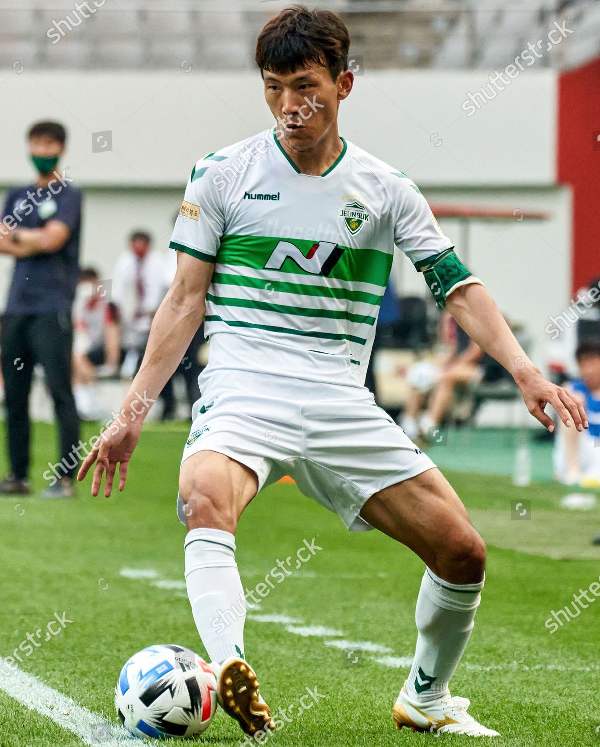 Lee Seunggi Jeonbuk Hyundai Motors Reacts During Editorial Stock Photo Stock Image Shutterstock