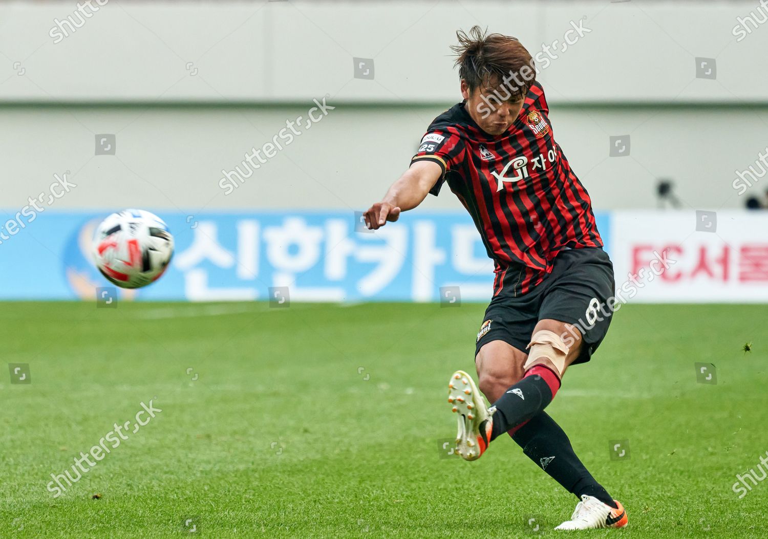 Kim Jusung Fc Seoul Takes Shot During Editorial Stock Photo Stock Image Shutterstock