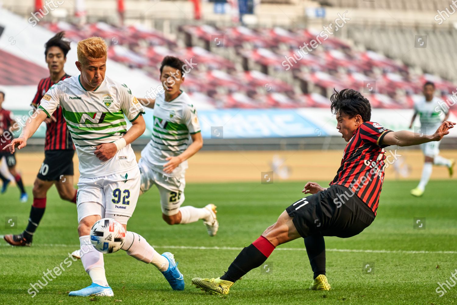 Cho Youngwook Fc Seoul Takes Shot During Editorial Stock Photo Stock Image Shutterstock