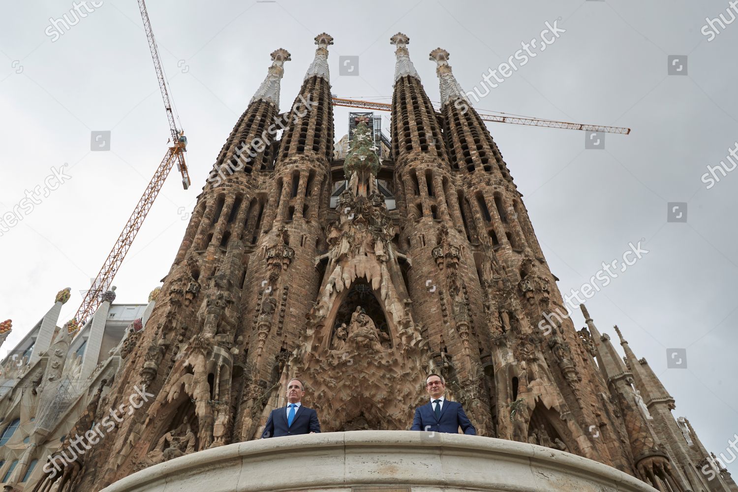 General Director Construction Board La Sagrada Familia Redaktionelles Stockfoto Stockbild Shutterstock