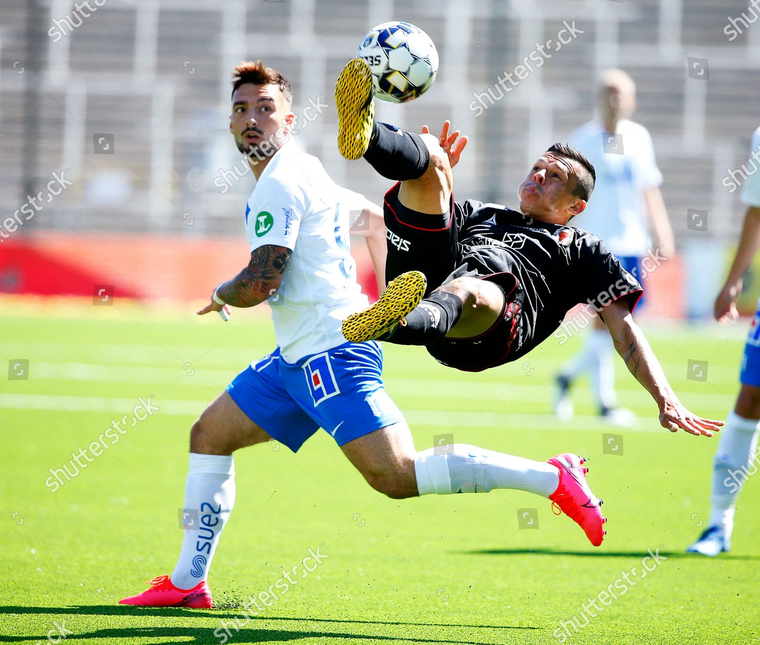 Romario R Kalmar Ff Takes Overhead Kick Editorial Stock Photo Stock Image Shutterstock