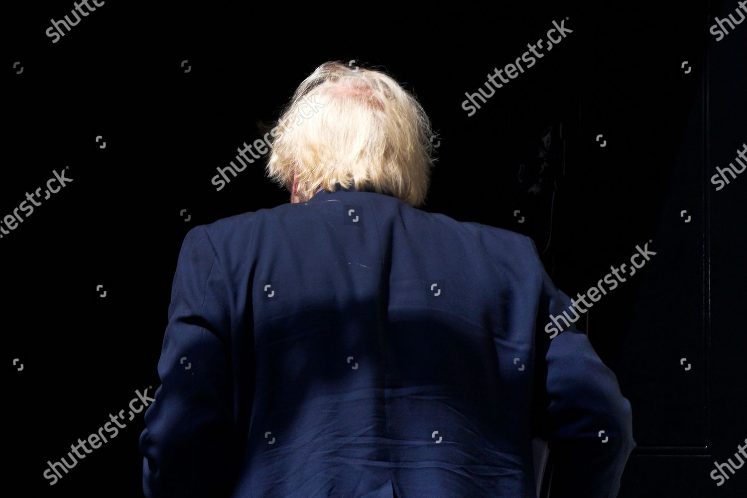 British Prime Minister Boris Johnson Arrives Back のエディトリアルストック写真 ストック画像 Shutterstock