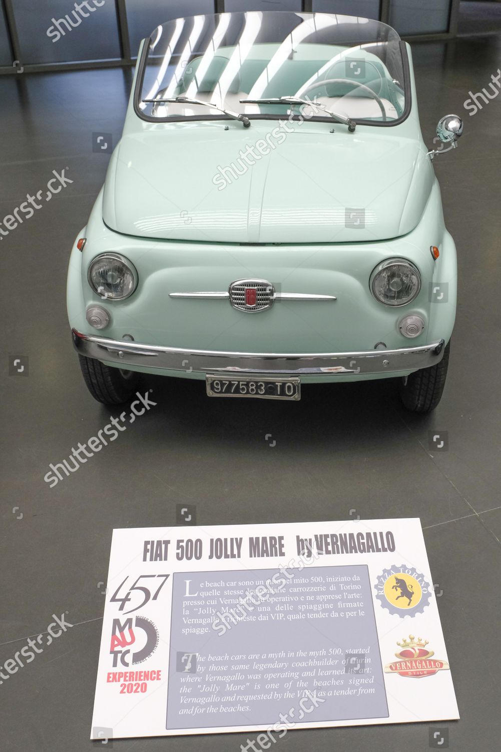 Fiat 500 Jolly Mare By Vernagallo Editorial Stock Photo Stock Image Shutterstock