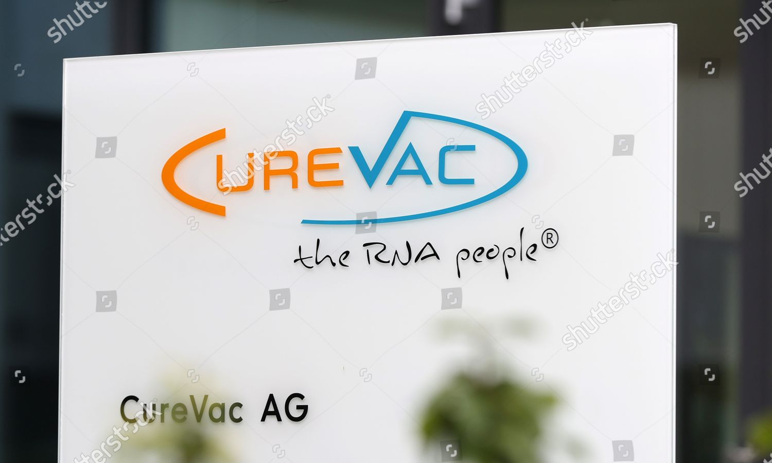 View Logo Biopharmaceutical Company Curevac Main Editorial Stock Photo ...