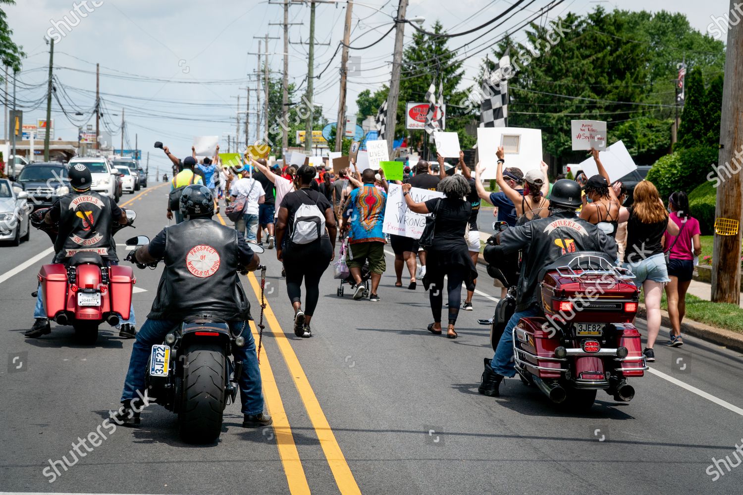 Members Wheels Soul Motorcycle Club Keep Editorial Stock Photo Stock