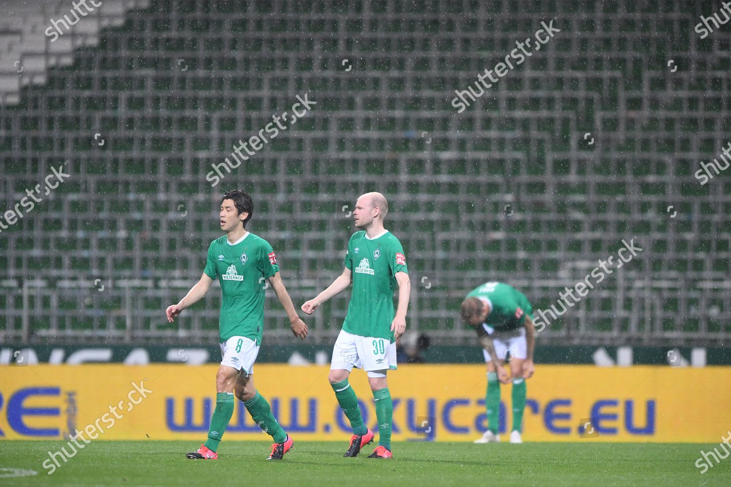 Yuya Osako Werder Bremen Davy Klaassen Werder Editorial Stock Photo Stock Image Shutterstock