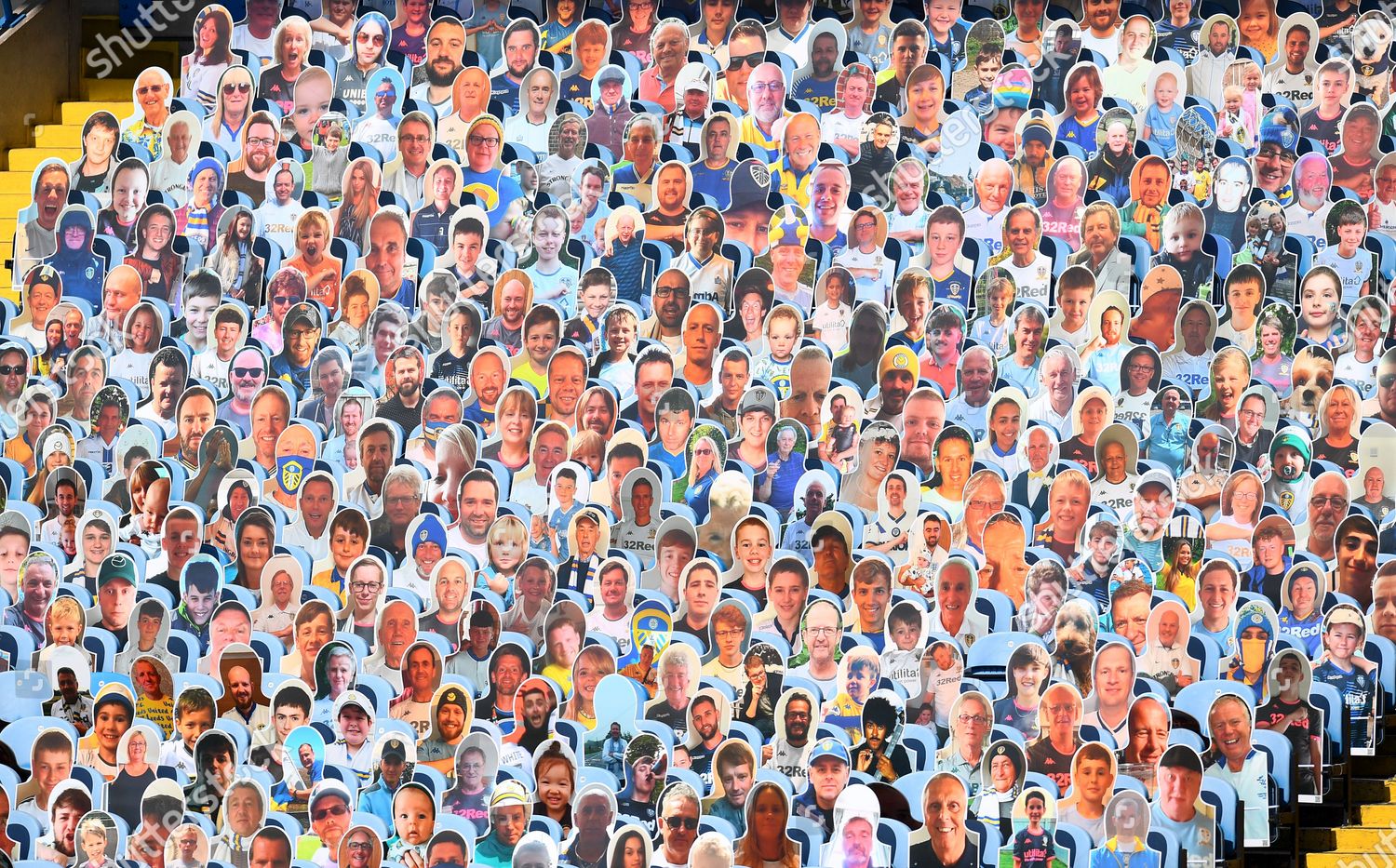 Cardboard Fans Stands Editorial Stock Photo Stock Image Shutterstock