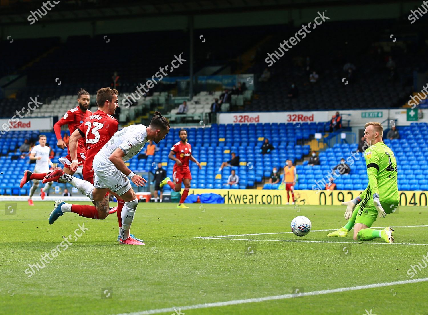 Jack Harrison Leeds United Scores Goal Editorial Stock Photo Stock