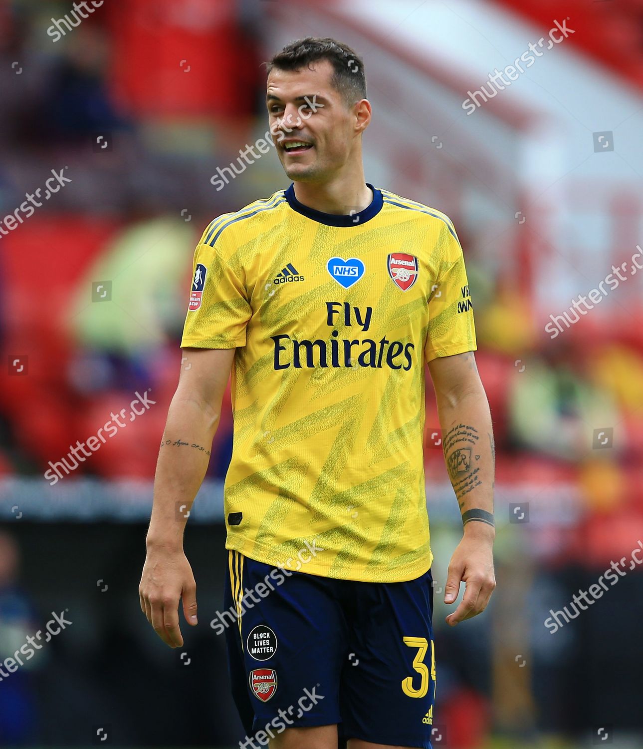 Granit Xhaka Arsenal Editorial Stock Photo - Stock Image | Shutterstock 