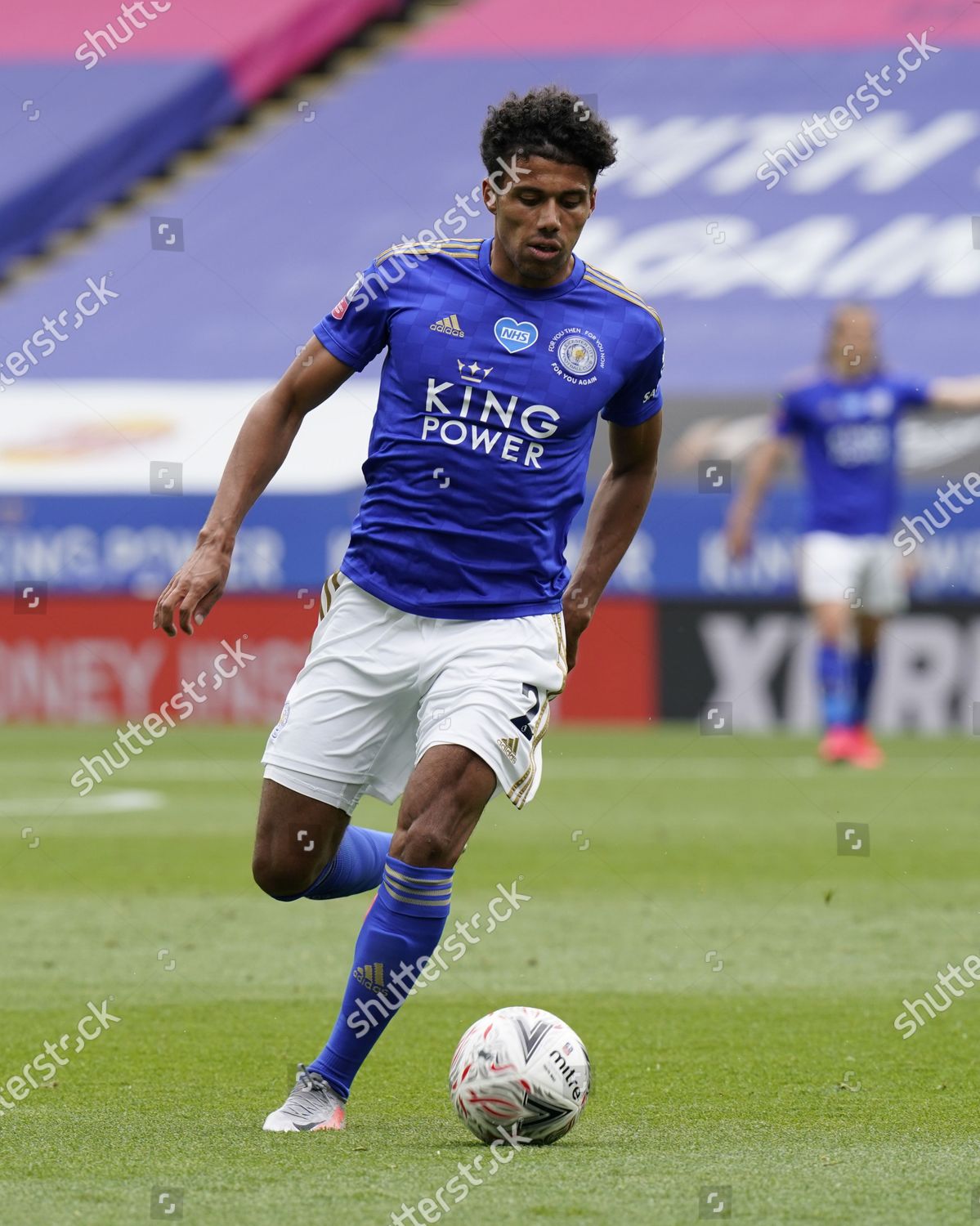 James Justin Leicester Action During English Editorial Stock Photo ...