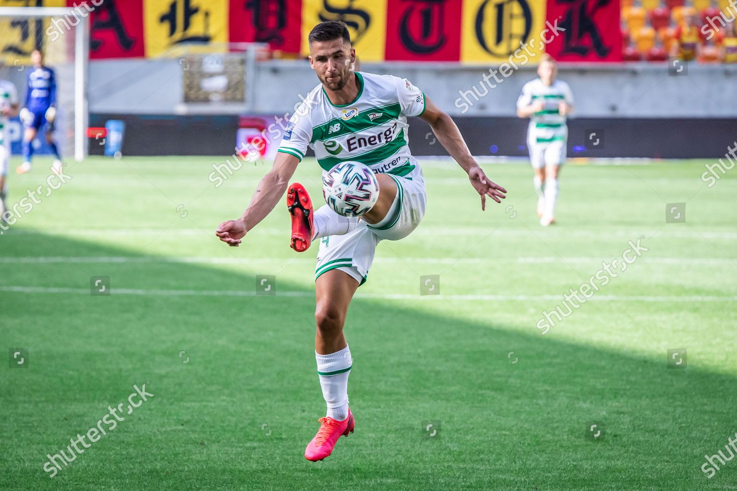 Lukasz Zwolinski Lechia Gdansk Seen Action Editorial Stock Photo ...