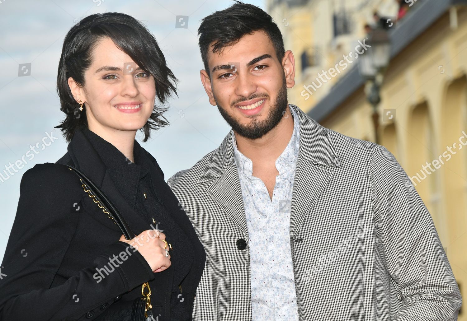 Noemie Merlant and Artur Vasile attending the 34th Cabourg Film
