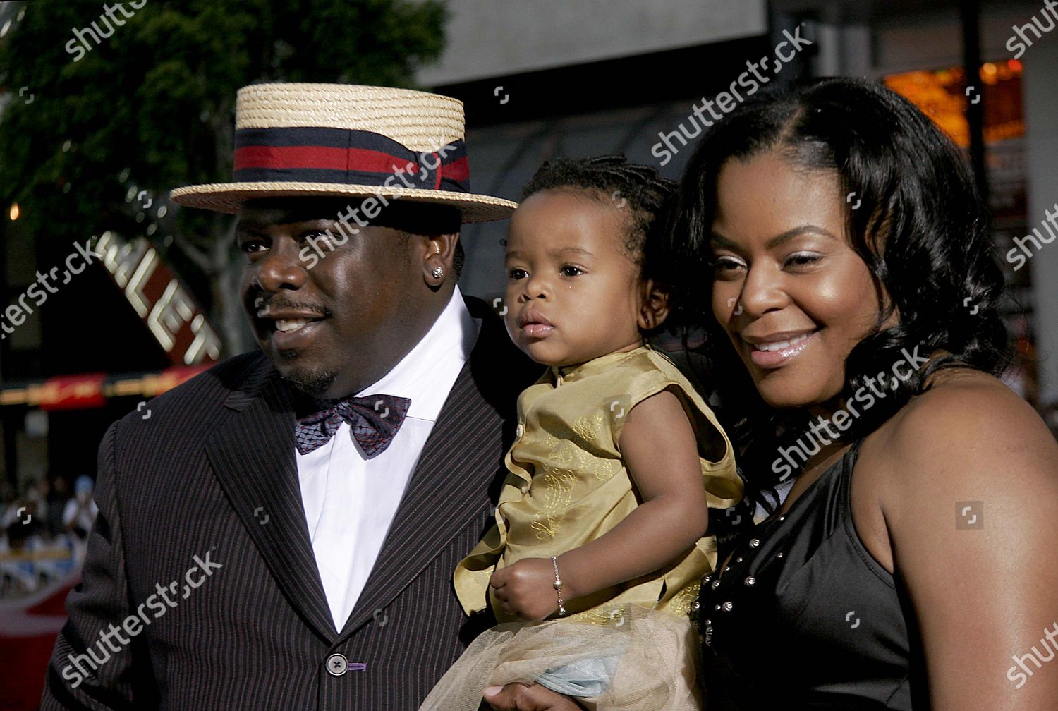 Cedric Entertainer Wife Lorna Wells Daughter Editorial Stock Photo