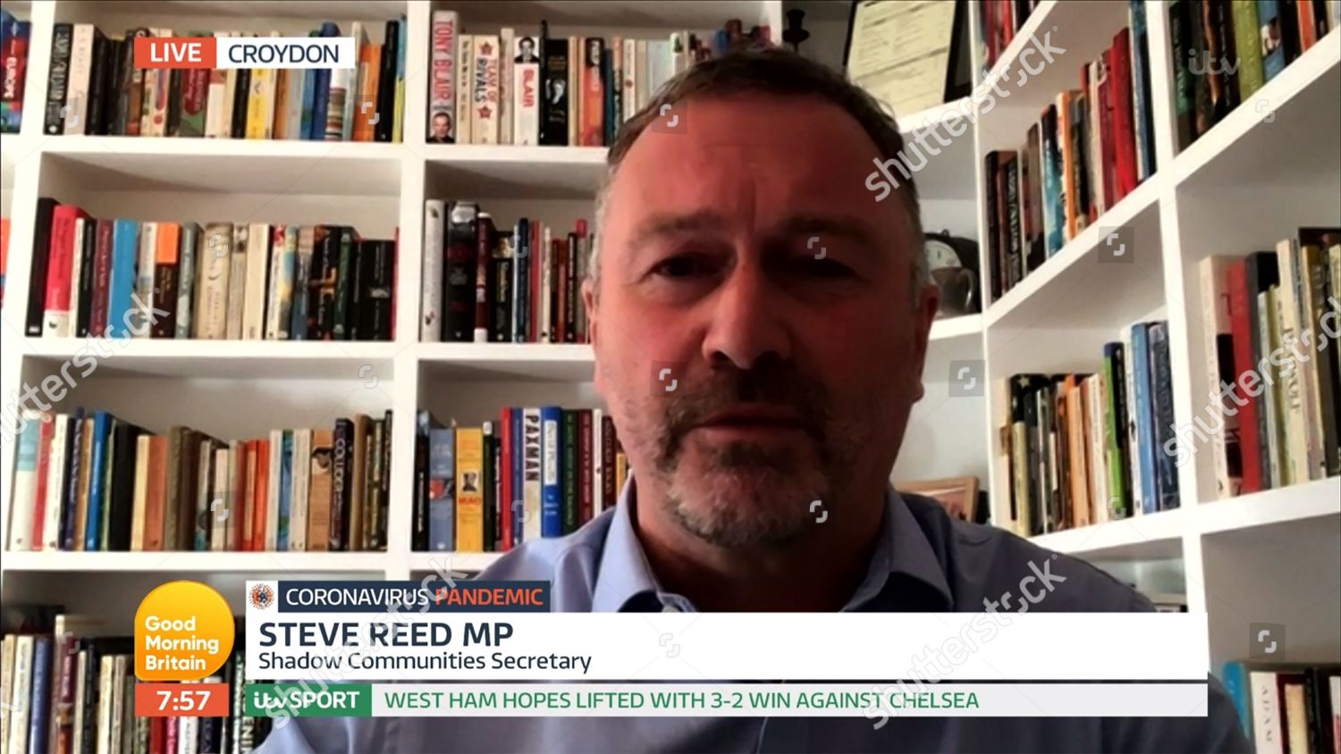 Steve Reed Editorial Stock Photo Stock Image Shutterstock