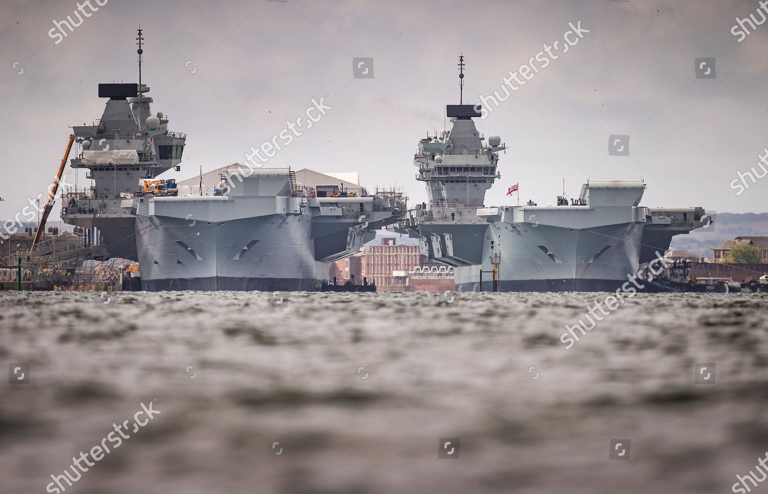 Royal Navy Aircraft Carrier Hms Queen Elizabeth Editorial Stock Photo Stock Image Shutterstock
